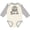 Natural and Heather, variant on Inktastic Gigi and Pappy Love Me Girls Long Sleeve Baby Bodysuit