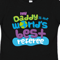 thumbnail image 4 of Inktastic Daddy Worlds Best Referee Boys or Girls Toddler T-Shirt, 4 of 5