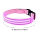 thumbnail image 3 of Collar LED para perros iluminado ajustable 15,75-18,9 in • USB recargable brillo en la oscuridad • 3 modos de luz • collar impermeable de nylon azul verde rojo, 3 of 6