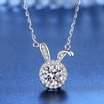 thumbnail image 2 of Fashion Rabbit Clavicle Necklace for Girls - Cute Rabbit Pendant Jewelry - Stylish Female Chain Necklaces & Pendants, 2 of 7