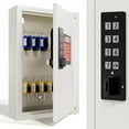thumbnail image 1 of Grimtron 40 Keys Electronic Key Lock Box for Keys with Code, Private/Public/Password Hiding Mode Key Cabinet Wall Mount for Garage/Property Management Key Storage, 1 of 8