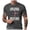 A103-Grey, variant on Big and Tall for Men Men's Short Sleeve Crewneck Jersey T Shirt for Summer,Size L