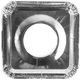 thumbnail image 4 of Nvzi Fundas para quemadores de gas (paquete de 100) Forros desechables de aluminio cuadrados para quemadores de estufa, 8,5 pulgadas, 4 of 4
