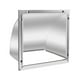 thumbnail image 2 of Cubierta de ventilación de pared para secadora, tapa de ventilación de pared plateada para aplicaciones de ventilación de garaje, respiraderos de 10 pulgadas, 2 of 8