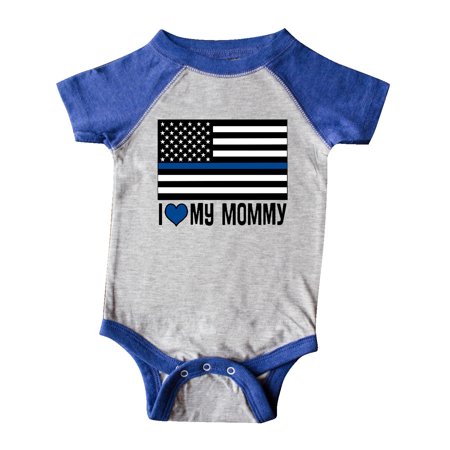 

Inktastic Police Officer Mommy Law Enforcement Gift Baby Boy or Baby Girl Bodysuit