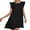Noir, variante sur JFHHQ Robe Mi-Mollet Unie Fraîche Couleur Unie Robe Décontractée pour Femmes Élégante Confortable Jupe Fluide S Noir