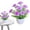 C, variant on Under $3 Artificial Potted Carnation Potted Carnation Set For Office Desk Greenery,Plastic (G) (1Pc)