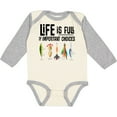 thumbnail image 3 of Inktastic Fishing Life is Full of Important Choices Boys or Girls Long Sleeve Baby Bodysuit, 3 of 5