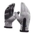 thumbnail image 1 of Guantes de invierno unisex cálidos, guantes térmicos, pantalla táctil para clima frío, antideslizantes. Gris xxl, 1 of 4