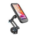 thumbnail image 3 of Bicycle Mobile Phone Holder, Waterproof Smartphone Holder With Touch Screen, 360 ° Rotatable, Height Adjustable For Iphone Samsung Galaxy Huawei To 6.7 Inches, Compatible With Bike Motorcycle, Black, 3 of 7