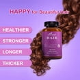 thumbnail image 5 of Biotin Collagen Hair Skin & Nails Multivitamin Capsules, Hair Growth Supplement for Women Men, Supports Thicker Fuller Hair & Strong Nails, Vegan Non-GMO,120 Count, 5 of 8