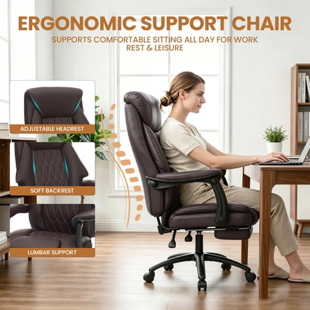 lianva leather office chair executive product