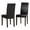 Tanners Brown, variant on Pemberley Row Faux Leather Stone Gray Dining Chair Rectangular 39.4" x 18.2" x 18.5" Unassembled