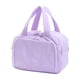 thumbnail image 1 of Bolsa de maquillaje de viaje, organizador de artículos de tocador de viaje, gran capacidad, doble cabezal. Púrpura, 1 of 9