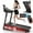 Black, variant on Winfita Incline Treadmill, 0-12% Auto Incline Treadmill for Home, Foldable, 300 lbs Capacity, Wide Belt, 3.5 HP, 8MPH, 14.2"LED Screen, 2 Layers Shock-Absorbing, Bluetooth App, Adjustable iPad Holder