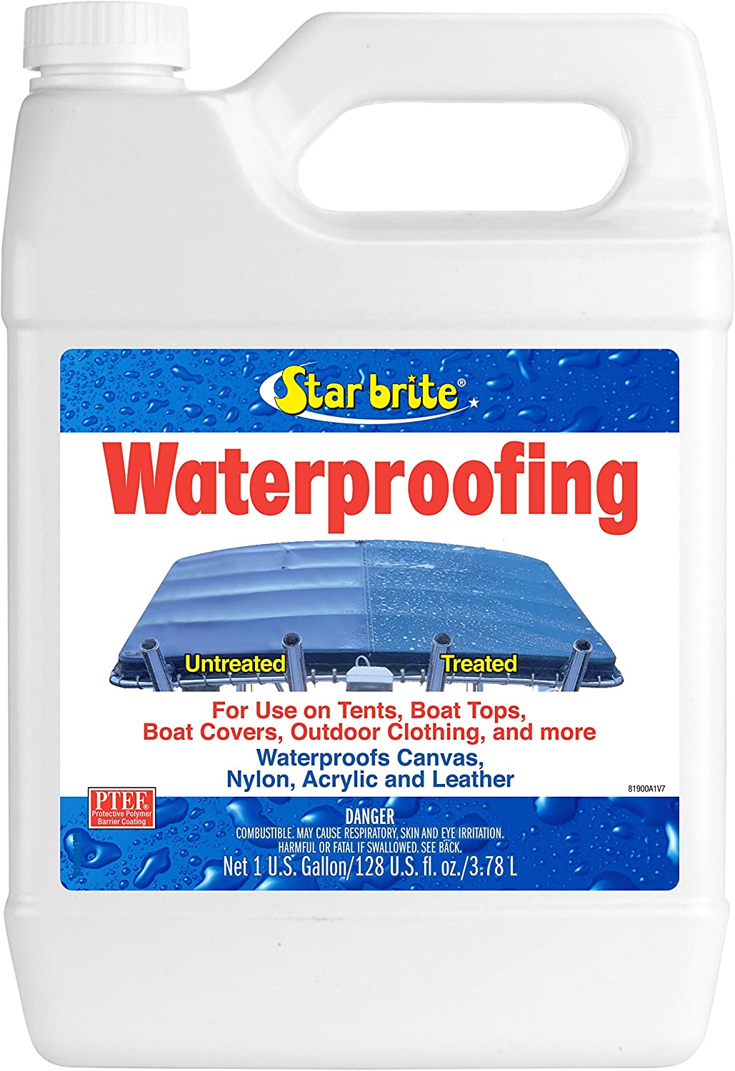 Waterproofing Spray, Waterproofer + Stain Repellent + UV Protection for