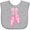AC-Heather Grey, variant on Inktastic Ballerina Pink Ballet Slippers Girls Baby Bib