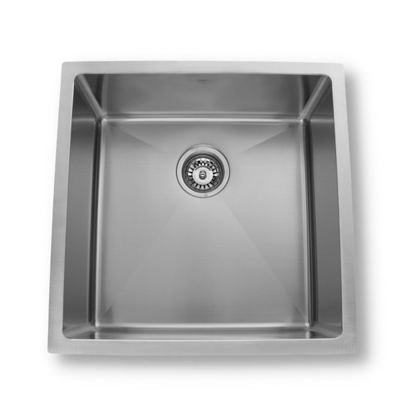 ONEX® Undermount Single Bowl 20"X20" -10"d Stainless Steel Square Sink OUS2020-SQR