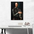 thumbnail image 2 of ARTCANVAS Cosimo De Medici 1550 Canvas Art Print by Agnolo Bronzino - Size: 26" x 18" (0.75" Deep), 2 of 9