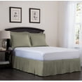thumbnail image 2 of Ashton Detachable Bedskirt (King Size, Navy, 14" Drop) - Easy on/Easy Off Pleated Bed Skirt, 2 of 2