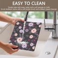 thumbnail image 4 of Placemat, Pioneer Flower Floral Print Pattern Place Mats Table Mat Set Of 2, PVC Washable Placemats for Party Kitchen Dining Decoration, 18x12 Inch, Fade Resistant, 4 of 6