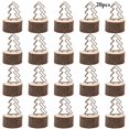thumbnail image 2 of Place Card Holder Wooden: 20PCS Mini Photo Note Clip Holder Wire Picture Holder, 2 of 10