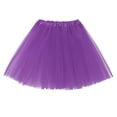 thumbnail image 2 of Landzoo Women'S Candy Color Multicolor Skirt Support Half Body Puff Petticoat Colorful Small Short Skirt Cozy Distinctive Women's Skirt, 2 of 7