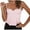 Pink, variant on Women Cami Bustier Top Floral Lace Camisole Square Neck Sleeveless Going Out Crop Blouses Cute Clubwear (S, Green)