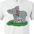 thumbnail image 4 of Inktastic Autism Support Elephants T-Shirt, 4 of 5