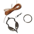 thumbnail image 3 of Advancent Señuelo de pesca removedor de enganches portátil de acero inoxidable anzuelos Retriever con cuerda boya protector de fundición Pescar, 3 of 4