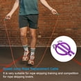 thumbnail image 6 of Uxcell 10Ft Speed Skipping Rope 2.5mm Adjustable Speed Jumping Rope with Replacement Cable Purple, 6 of 6