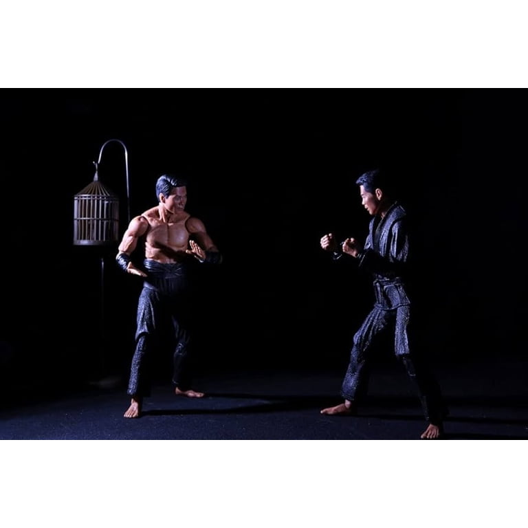 Figura de Ação Tartarugas Ninja OROKU SAKI e HAMATO YOSHI do 2-Pack