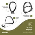 thumbnail image 3 of Kids Soccer Training Nets Portable Soccer Goal 4 Foot Instant Pop Up (Set of 2), 3 of 6