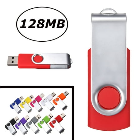 Foldable 128MB USB 2.0 Flash Memory Stick Pen Drive Storage Thumb U Disk 15MB/sec & Write: 6 MB/sec 10 Mixed Colors: (Best Internet Usb Stick In India)