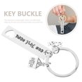 thumbnail image 2 of OULII Our First Home Keyring Stainless Steel Decorative Hanging Ornament 1Pack, 2 of 8