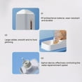 thumbnail image 5 of Automatic Dog Cat Feeder and Water,3.5L Large Capacity Pet Feeding Drinking Water Bowl Dispenser Gravity for Small Medium Dog Puppy Kitten, 5 of 10