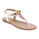thumbnail image 1 of Sandalias de piso Marca RBCOLLECTION Exterior Sintético Color Blanco RBCOLLECTION 112393, 1 of 3