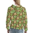 thumbnail image 7 of Kdxio Fruits 1 Print Womens Oversized Hoodies Sweatshirts Hooded Pullover Tops Sweaters Casual-XX-Large, 7 of 7