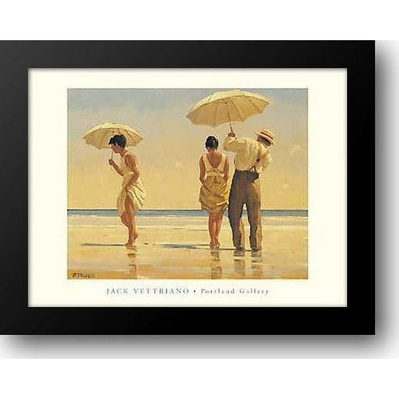 Jack Vettriano Framed Art Print 24x20 "Mad Dogs"