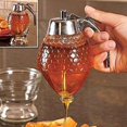 thumbnail image 1 of Botella exprimible tarro de miel contenedor dispensador de goteo de abeja tetera almacenamiento olla soporte miel jugo jarabe taza accesorios de cocina, 1 of 2