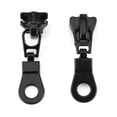 thumbnail image 3 of Qiilu 20pcs Metal Alloy Zipper Sliders Size #5 Zip Fastener Repair Replacement Kit,Zipper Sliders, Zipper Slider Replacement, 3 of 7