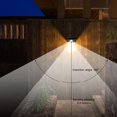 thumbnail image 2 of Monstrate Luz solar Luces exteriores Control inteligente Sensor deportivo Lámpara de pared de inducción humana Equipo de iluminación Patio Iluminación y accesorios, 2 of 6