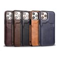 thumbnail image 2 of Funda de cuero PU con ranura para tarjeta de crédito y billetera de moda para iPhone 13 Pro Max 12 Mini 11 Xr X Xs 8 Plus 14 15 16 Pro Max, 2 of 5