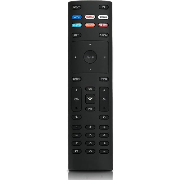 XRT136 Smart TV IR Remote Control fit for VIZIO E55-E1 E32-D1 E40-D0 E48-D0 E50-E1 E49U-D1 E55-E2 E55U-D0