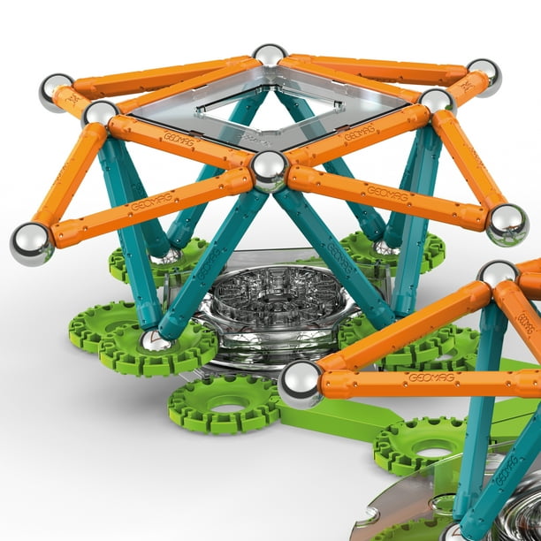 Tung lastbil Shinkan Slange Geomag - Mechanics Magnetic Gears Recycled 160 Pieces - Walmart.com