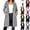 Gray, variant on SBYOJLPB Women's Coats Solid Color Casual Zipper Long Sleeve Thickening Winter Hooded Outwear with Pockets