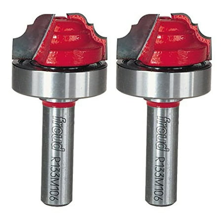 

Freud Genuine 1-7/64 (Dia.) Top Bearing Classical Cove & Bead Groove With 3/8 Shank 2-Pack # 39-504-2PK