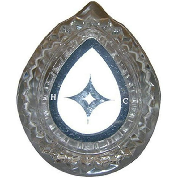 LASCO HC-164 Plastic Teardrop Lavatory Faucet Handle Fits Moen Brand