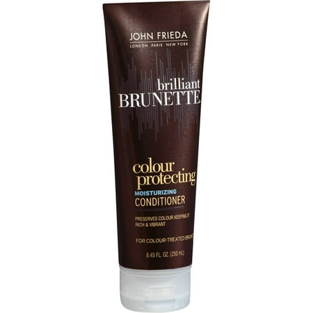 John Frieda Brilliant Brunette Colour Protecting Moisturizing Conditioner, 8.45 fl oz
