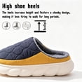 thumbnail image 4 of CHICVOMEY Men's House Slippers Fuzzy Comfy Slippers Indoor Outdoor with Faux Fur Lining Fleece and Man House Shoes Bedroom, 4 of 9